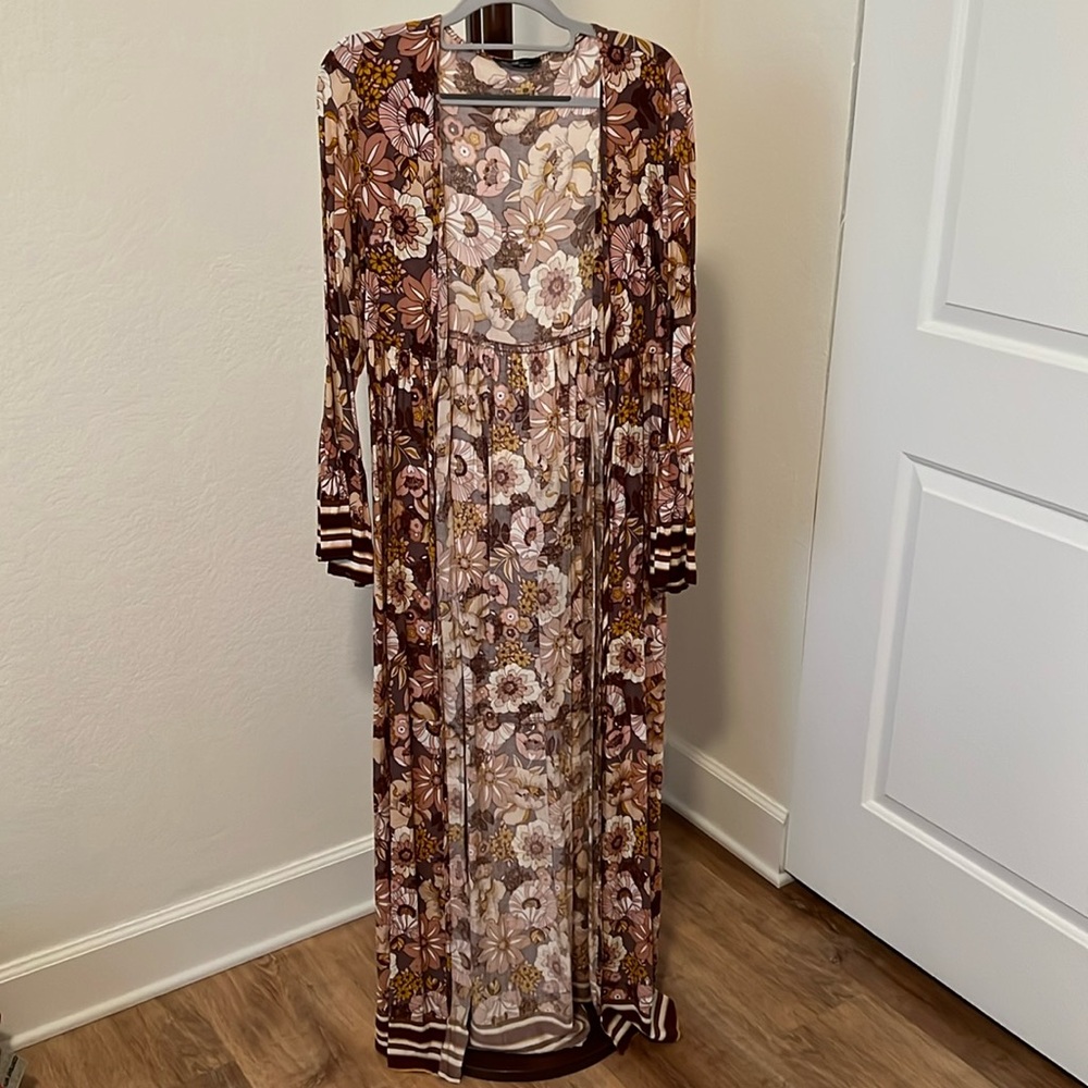 Boho duster kimono